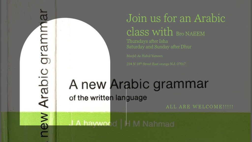 arabic class